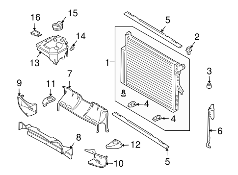 Cayenne RADIATOR & COMPONENTS 2