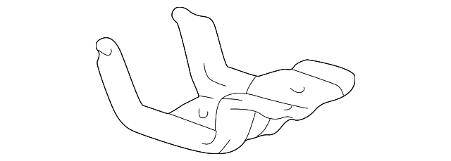 9124877 Деталь CROSS RAIL BRACKET