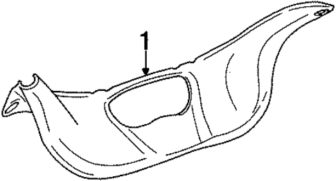 Taurus INTERIOR TRIM - TRUNK