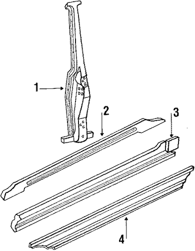 900 CENTER PILLAR & ROCKER