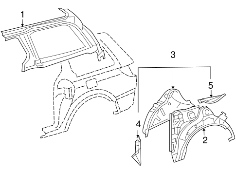 Inner Structure for 2007 Toyota Sienna #0