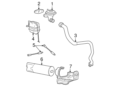 Emission Components for 2007 Ford F-250 Super Duty #0