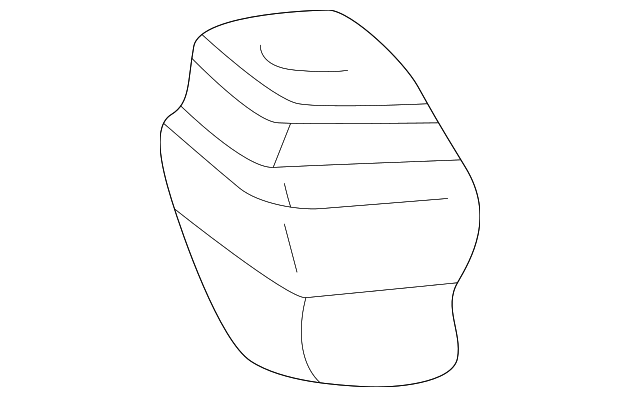 7W1Z-17B676-AA Деталь MIRROR SWITCH, LEFT