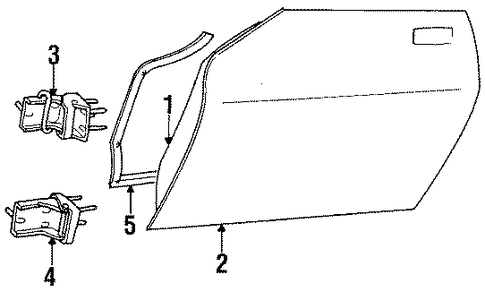XJS DOOR & COMPONENTS