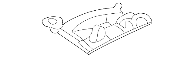1S4Z5411778AA Деталь AIR DEFLECTOR, RIGHT