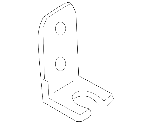 30871450 Деталь ABS SENSOR BRACKET, LEFT
