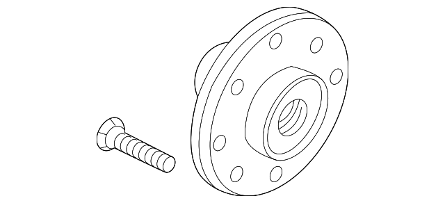 30889056 Деталь HUB ASSY, LEFT