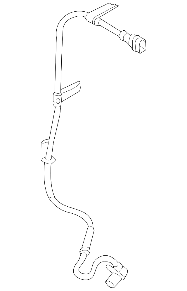 30870742 Деталь ABS SENSOR CLAMP, RIGHT