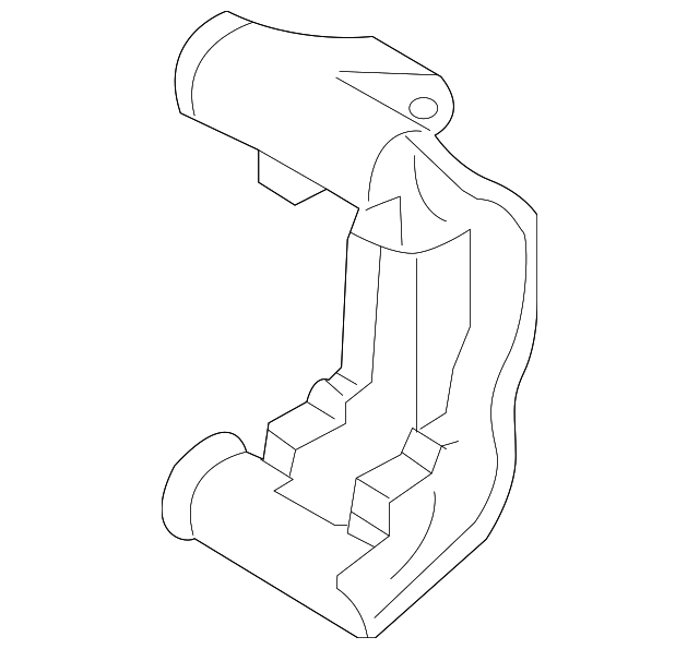 8602149 Деталь CALIPER SUPPORT, LEFT