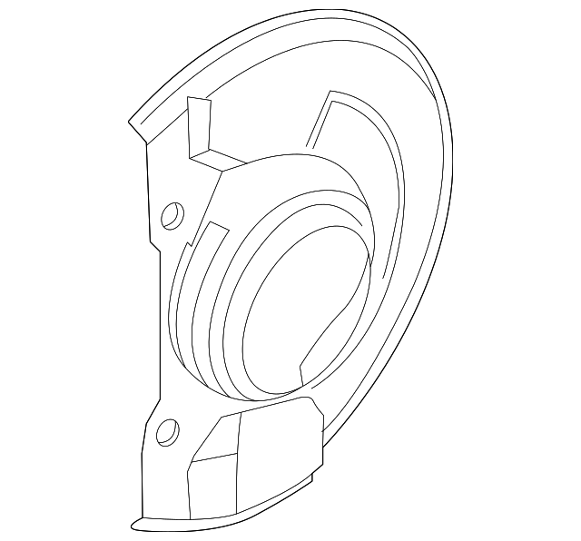 30818029 Деталь SPLASH SHIELD, LEFT