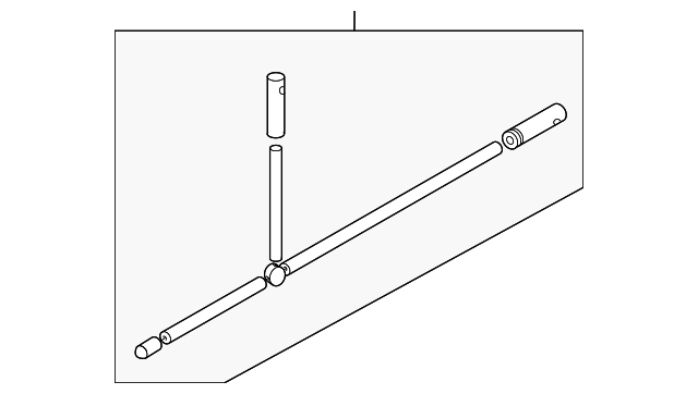 XDC500050 Деталь COURTESY LAMP, LEFT