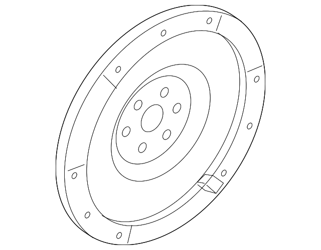 2L8Z-6375-A Деталь FLYWHEEL