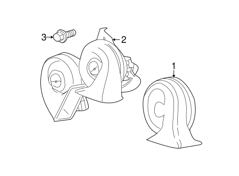 Electrical/Horn for 2005 Ford Ranger #1