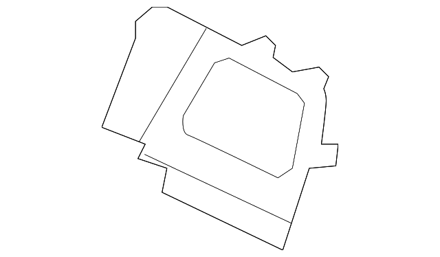 8A5Z-19893-AD Деталь DEFLECTOR PANEL, RIGHT