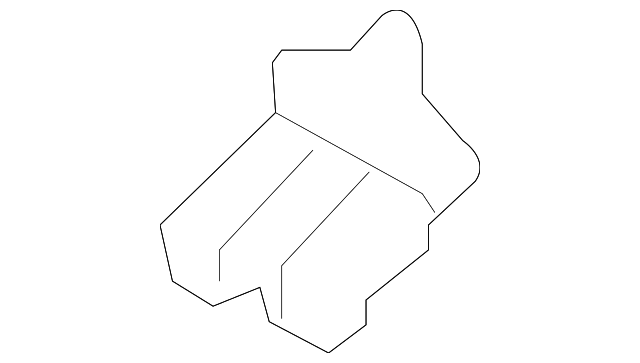 2R3Z-8C386-AA SUPPORT BRACKET, LEFT