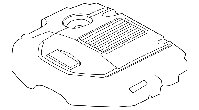 LR062496 Деталь ENGINE COVER