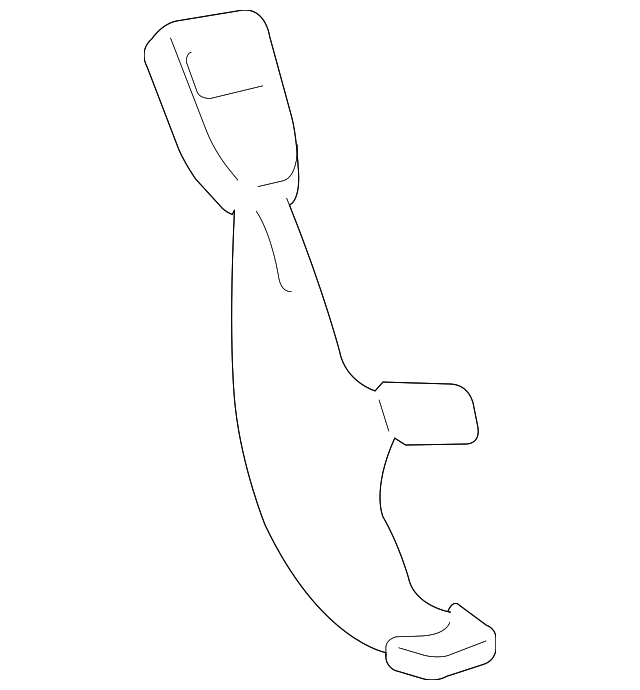 6W1Z-5460044-BB Деталь BUCKLE END