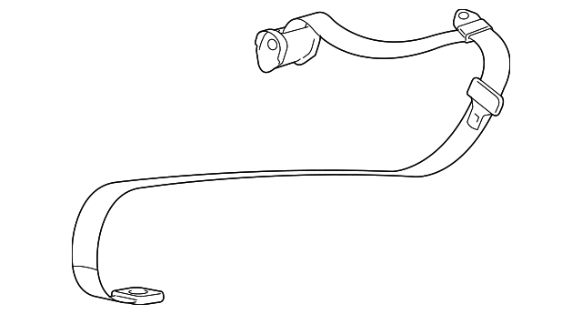 9W1Z-54611B68-AA Деталь RETRACTOR ASSY, RIGHT