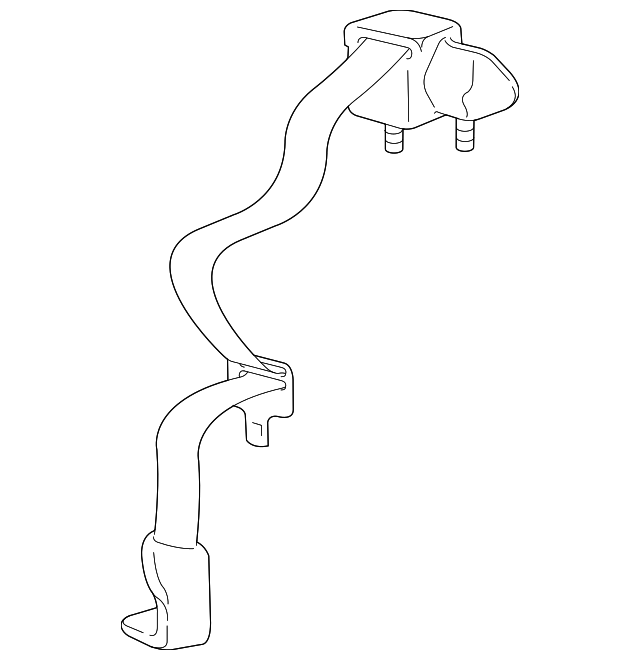 6W1Z-54600A38-CA Деталь CENTER SEAT BELT
