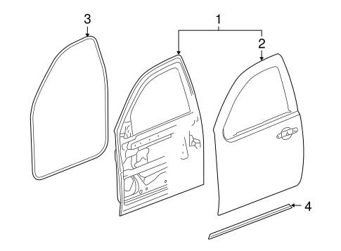 Sierra 1500 DOOR & COMPONENTS