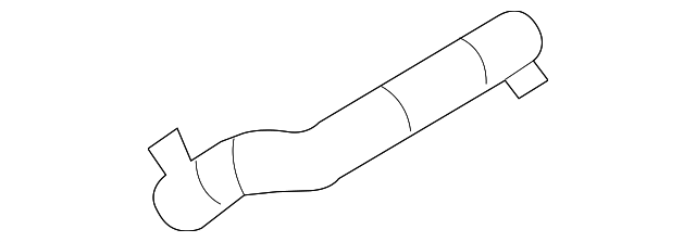 9E5Z-8075-D OVERFLOW HOSE