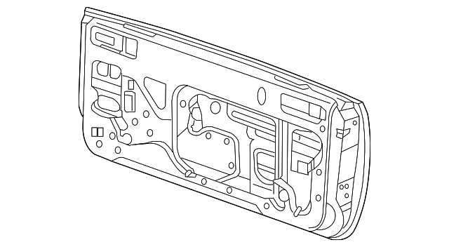 BIC490010 Деталь DOOR SHELL