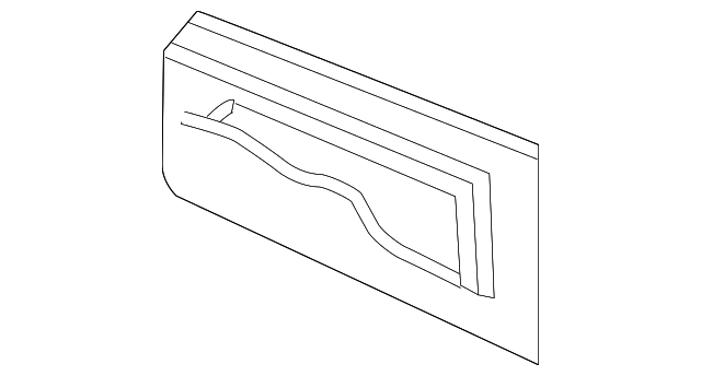 FVP100090 Деталь COVER SEAL, LEFT
