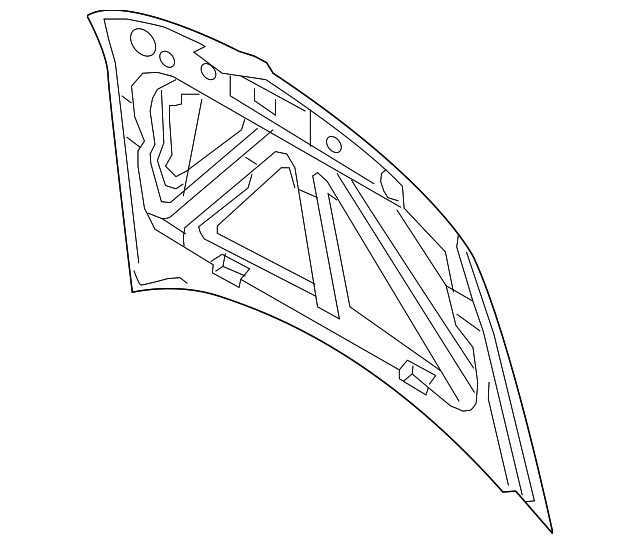DA5Z-16612-A HOOD