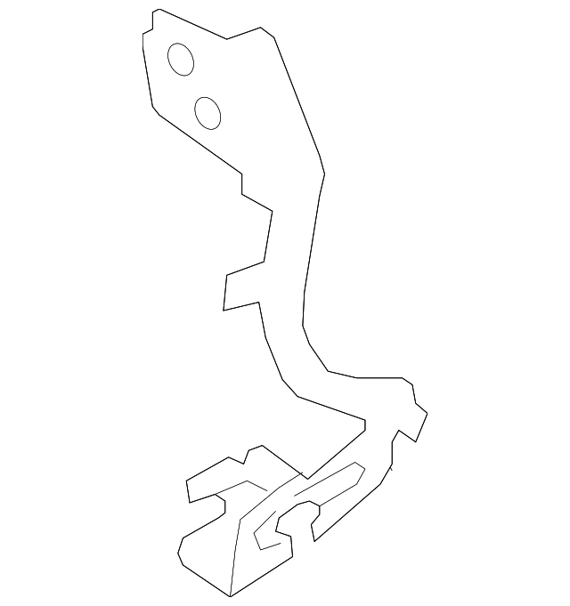 8A5Z-16797-A HINGE, LEFT