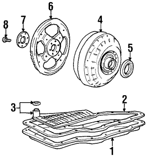Windstar TRANSAXLE PARTS
