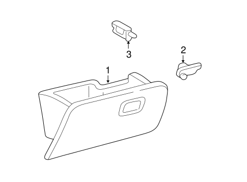 Glove Box for 2007 Ford F-250 Super Duty #0