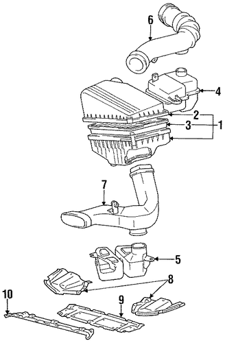 ENGINE/ENGINE PARTS for 1996 Toyota Camry #2