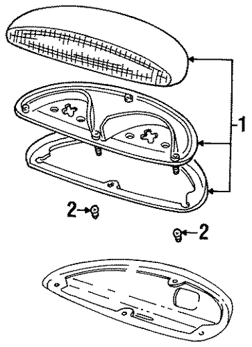 Taurus HIGH MOUNTED STOP LAMP
