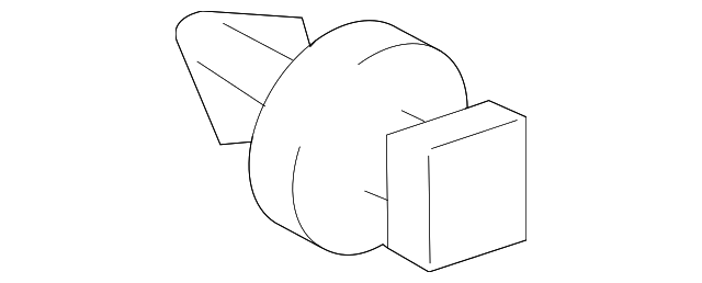 94848834 Деталь FLARE RETAINER, LEFT