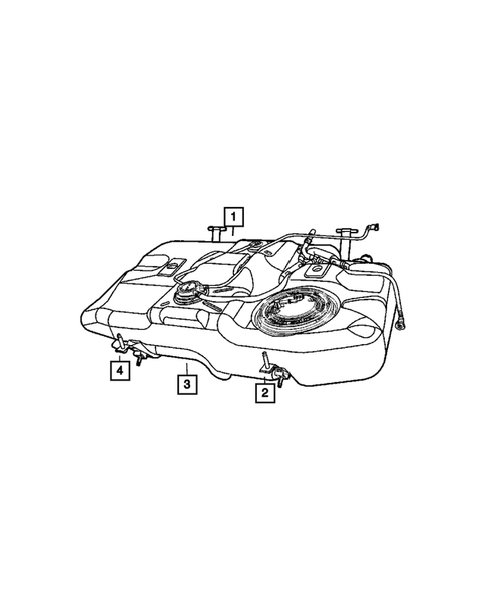 Fuel Tank for 2011 Dodge Caliber #0