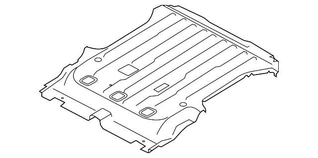 2T1Z-6111215-A Деталь REAR FLOOR PAN