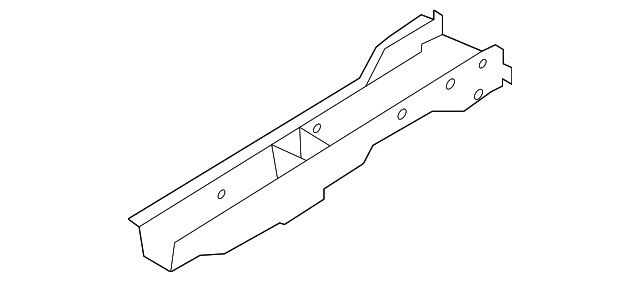9T1Z-1710124-A Деталь REAR RAIL, RIGHT