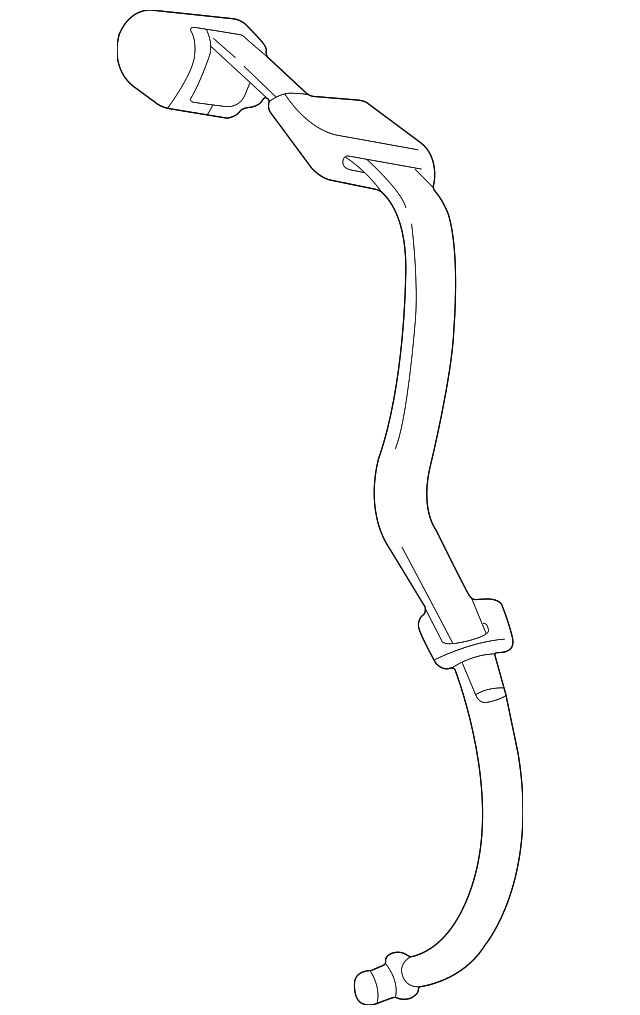 XW4Z54600A38AAA Деталь CENTER SEAT BELT