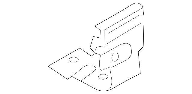 EPX000102PVA Деталь LOWER RETAINER, RIGHT