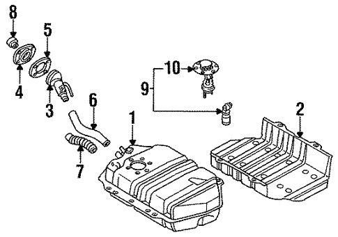Electrical/Senders for 1995 Nissan Pathfinder #1