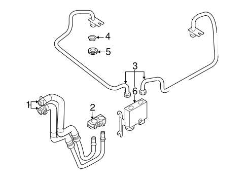 Cooling System/Trans Oil Cooler for 2013 Ford Flex #1