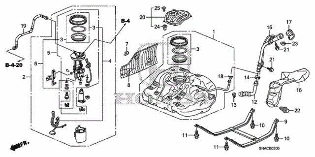 Fuel Tank (1) for 2010 Honda Civic #0