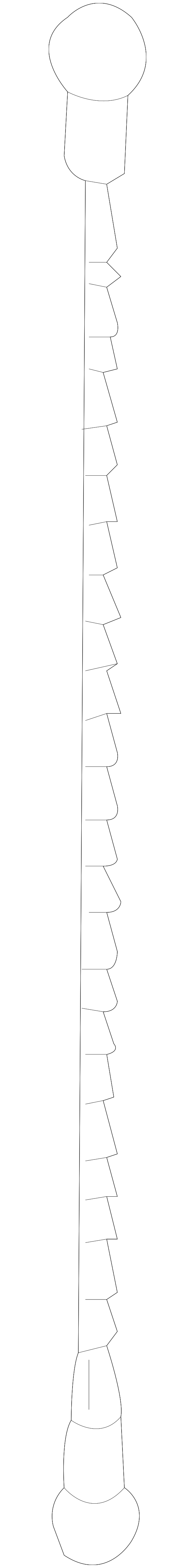 986-561-191-02 Деталь TENSION CABLE, LEFT