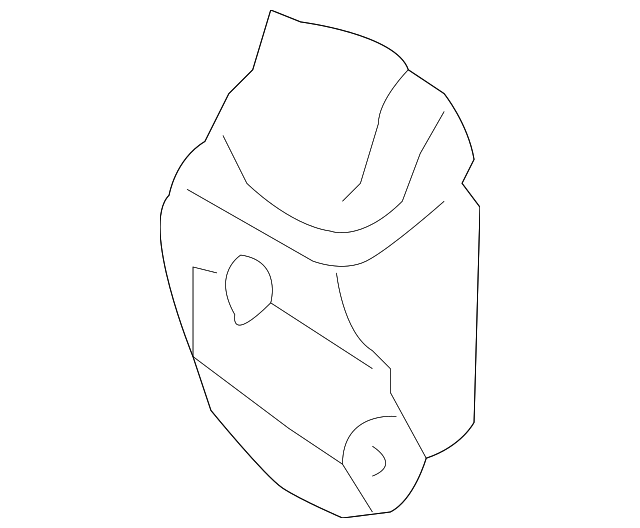 986-580-131-01 Деталь TRIM COVER, LEFT