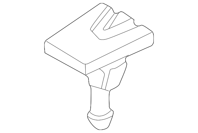 30864958 NOZZLE, LEFT