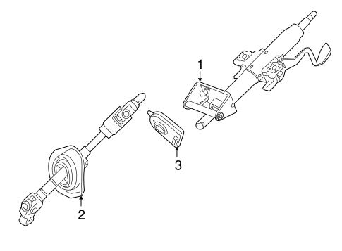 Torrent STEERING COLUMN ASSEMBLY