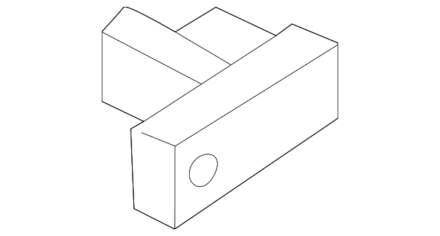 MJA7580AB Деталь REAR MOUNT, LEFT