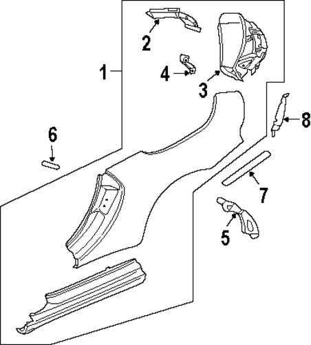 911 QUARTER PANEL & COMPONENTS 2