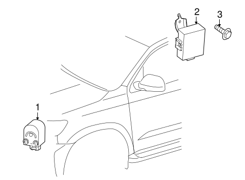 ELECTRICAL/KEYLESS ENTRY COMPONENTS for 2015 Toyota Sequoia #1