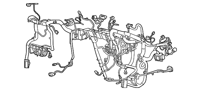 CA5Z-14401-AA Деталь WIRE HARNESS